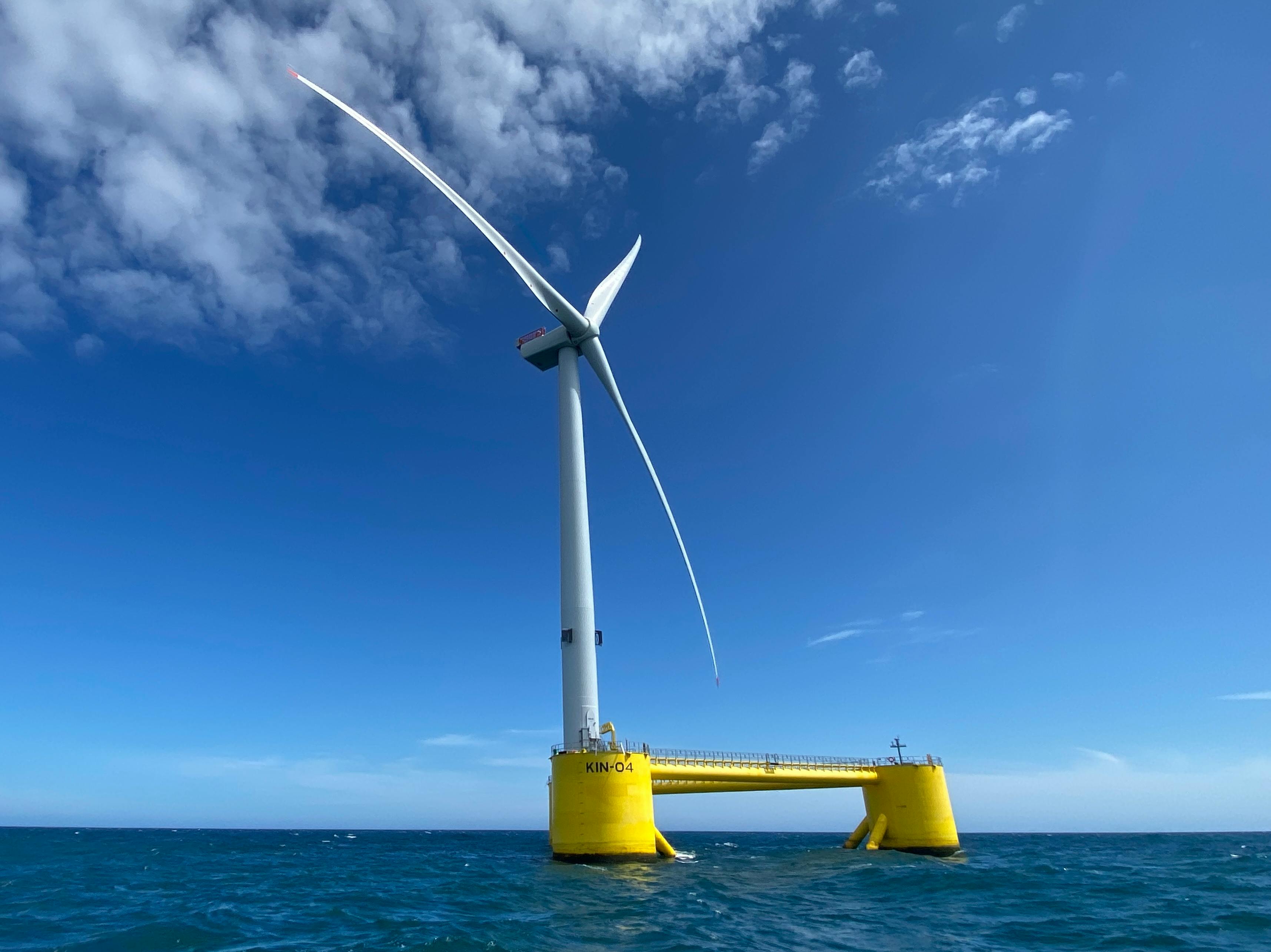 Floating offshore wind turbine, Kincardine